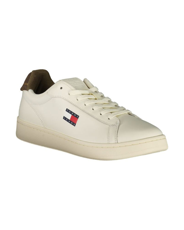 White Leather Men Sneaker