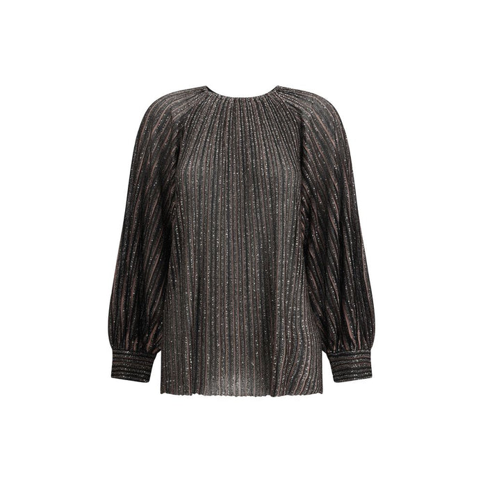 Striped sequined Blouse