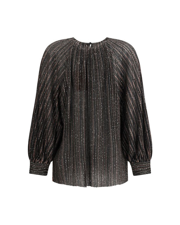 Striped sequined Blouse