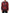 Silk Navy Red Coral Print Pullover Sweater