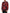 Silk Navy Red Coral Print Pullover Sweater
