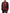 Silk Navy Red Coral Print Pullover Sweater