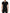 Black Cotton Slim Fit Men V-Neck Shirt T-shirt