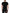 Black Cotton Slim Fit Men V-Neck Shirt T-shirt