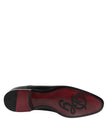 Men Dress Black Calfskin Leather Derby Shoes