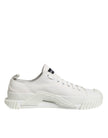 White Logo Graffiti Low Top Sneakers Shoes
