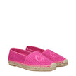 Pink Fabric Espadrilles