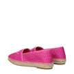 Pink Fabric Espadrilles