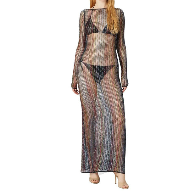 Handcrafted Knit Midi Dress