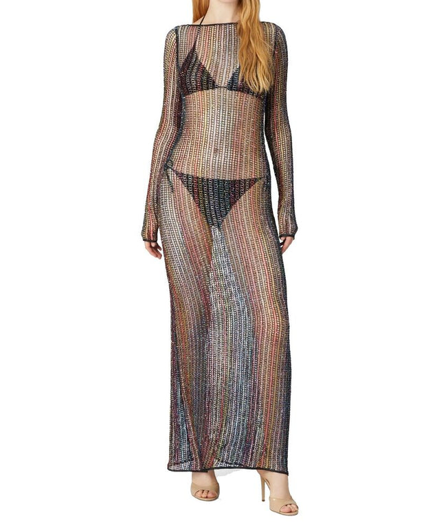 Handcrafted Knit Midi Dress