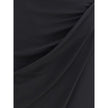 Draped jersey Skirt