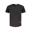 Black Cotton Men T-Shirt