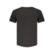 Black Cotton Men T-Shirt