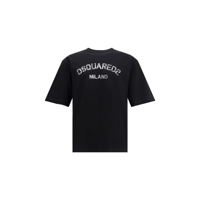 Black Cotton T-Shirt