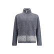Gray Wool Cardigan