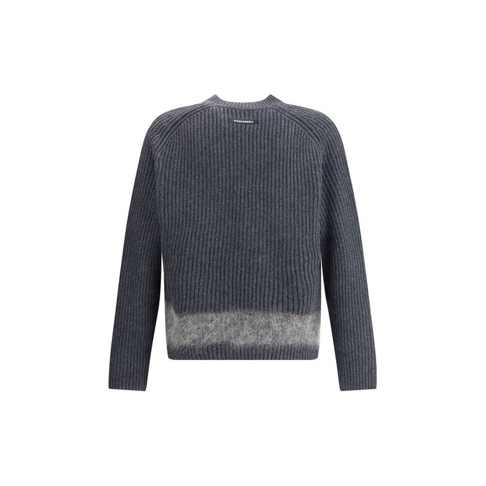 Gray Wool Sweatshirt