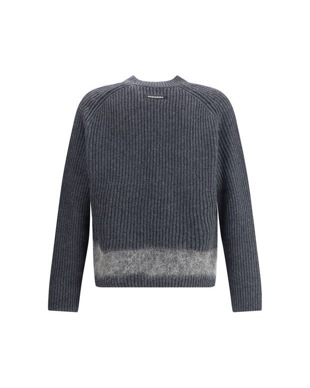 Gray Wool Sweatshirt