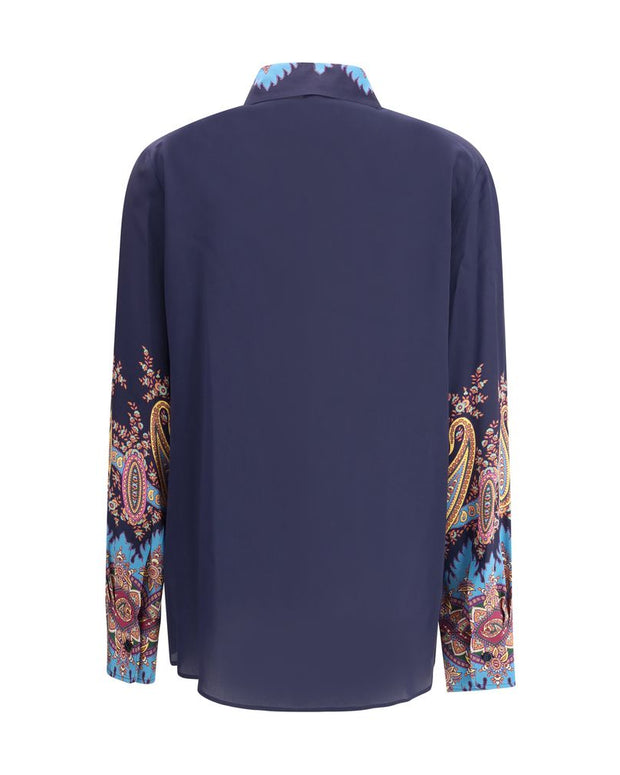 Silk Shirt Paisley print