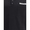 Black Cotton Polo Shirt