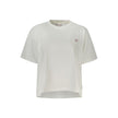 White Cotton Women T-Shirt