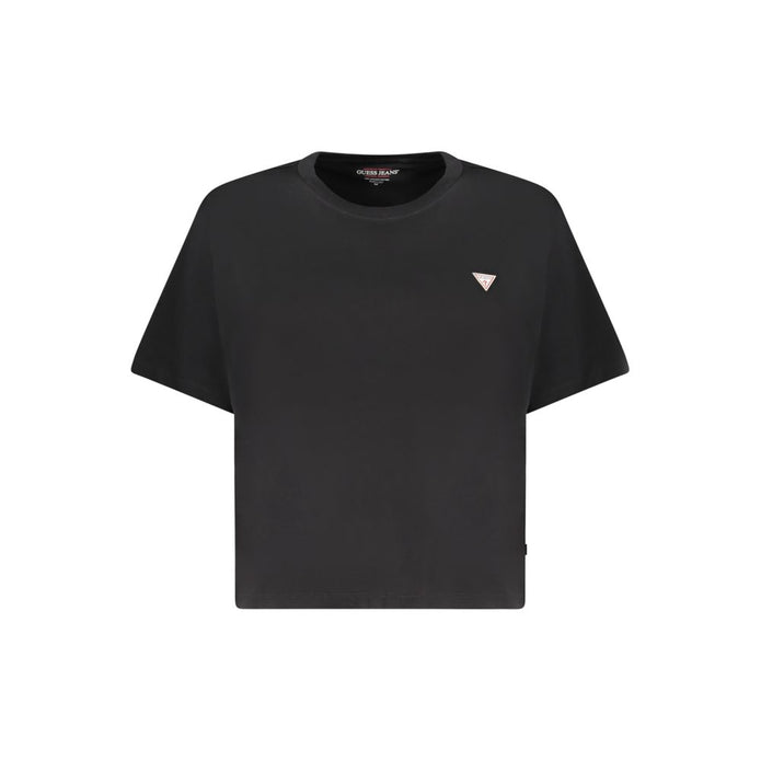 Black Cotton Women Top