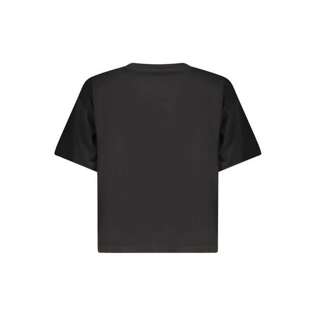 Black Cotton Women Top