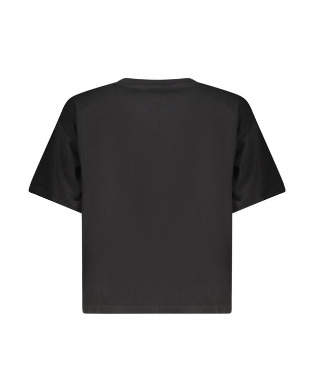 Black Cotton Women Top
