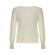 White Viscose Women Sweater