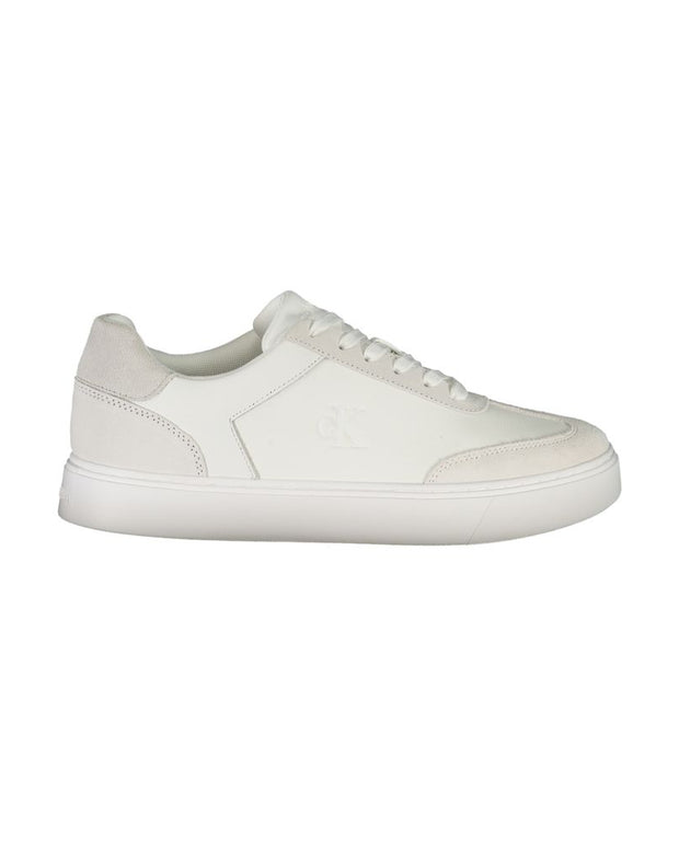 White Leather Men Sneaker