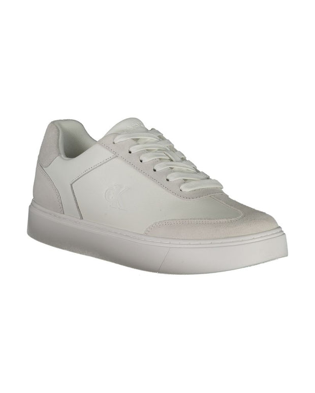 White Leather Men Sneaker