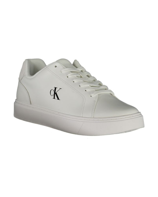 White Leather Men Sneaker