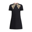 Crepe couture short Dress