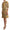 Yellow Floral Print Pleated Maxi Dress