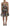 Multicolor Poplin Floral Mini Flared Dress