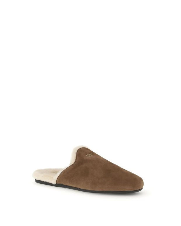 Suede Mules