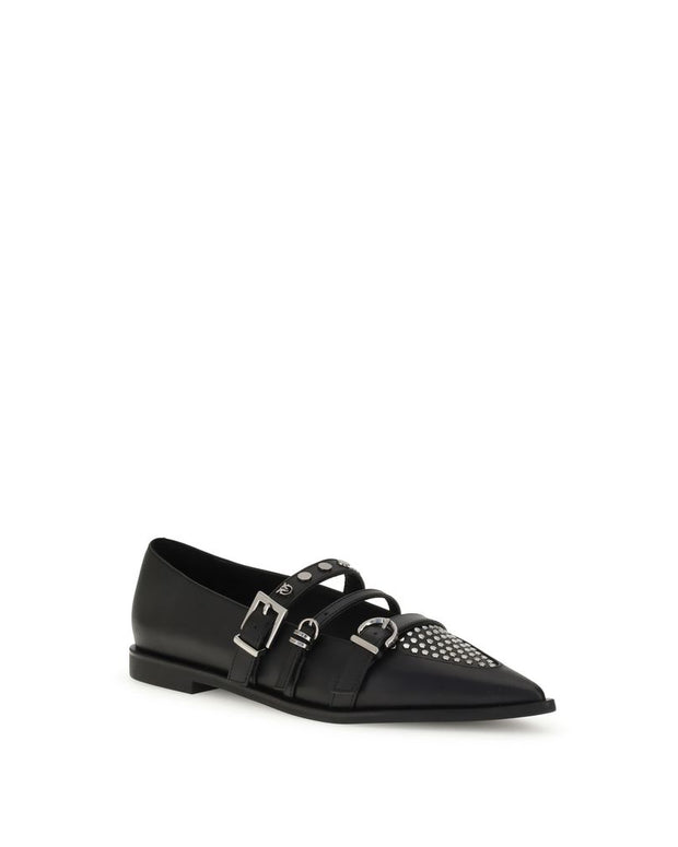 Studded Ballerinas