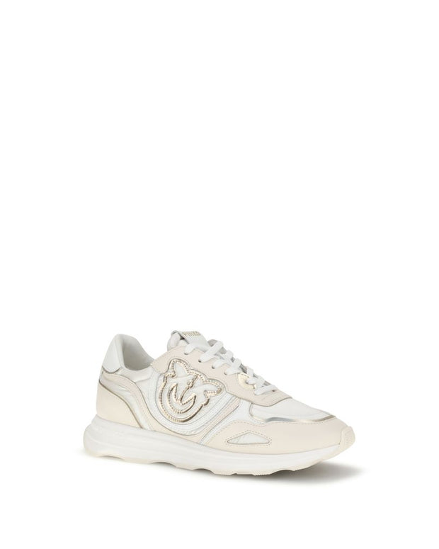 Suede Zoe Sneakers with logo