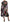 Multicolor Patchwork Floral Leopard Dress