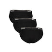 Black Cotton Men Brief