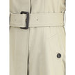 Ellingham fit-and-flare long gabardine Trench Coat