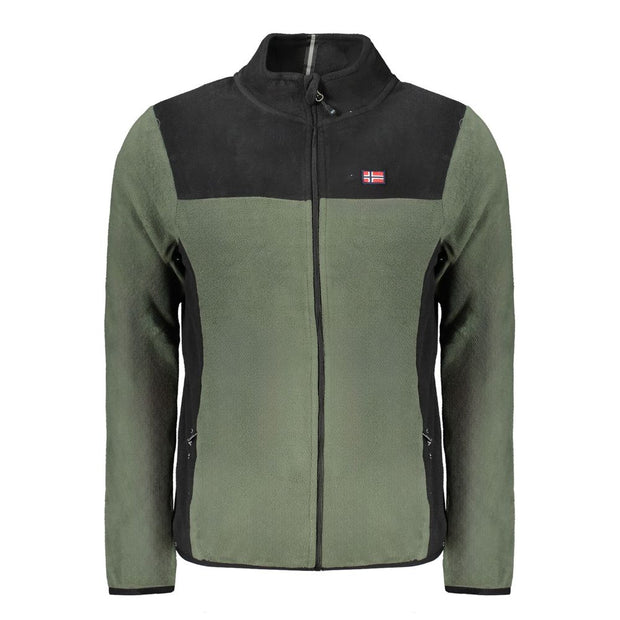 Green Polyester Sweater
