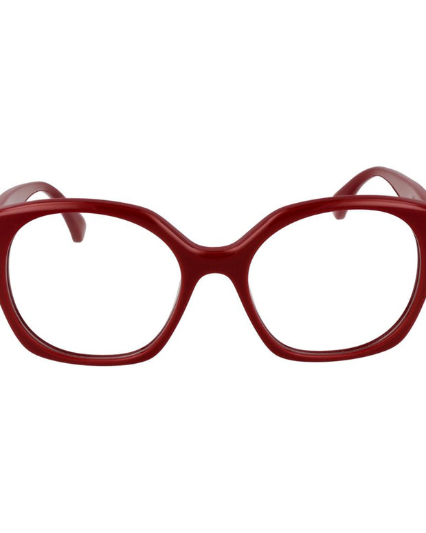 Red Plastic Glasses (Frames)