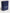 Blue Leather Logo Print Flip Holder Men Airpods Case