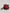 Red Black Polyester Animal Silhouette Bag Keychain Keyring