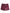 Burgundy Polyester Logo Embossed Crest Swimwear