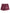 Burgundy Polyester Logo Embossed Crest Swimwear