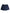 Navy Blue Cotton Elastic Waistband Button Swimwear