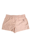 Pink Drawstring Beachwear Men Shorts Swimwear