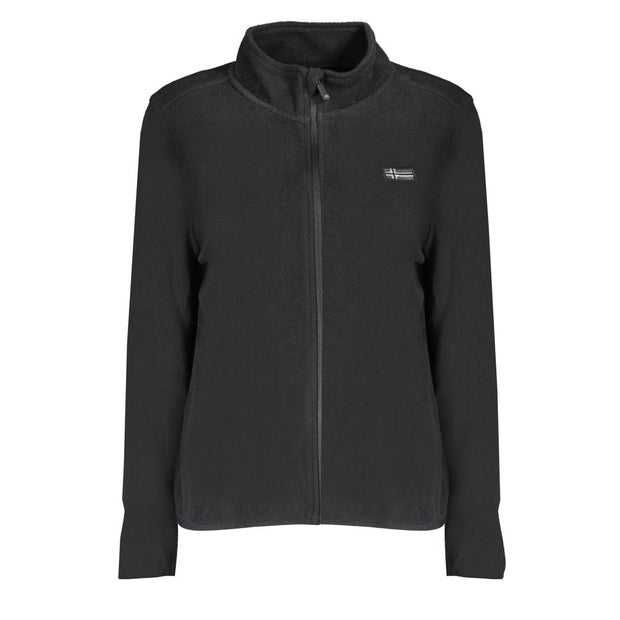 Black Polyester Sweater