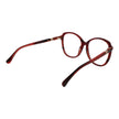 Burgundy Plastic Glasses (Frames)